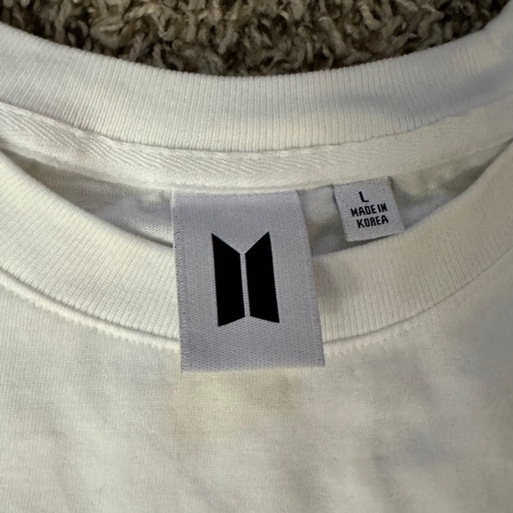 BTS White Butter T-Shirt - Size Large - Picture 6 of 6